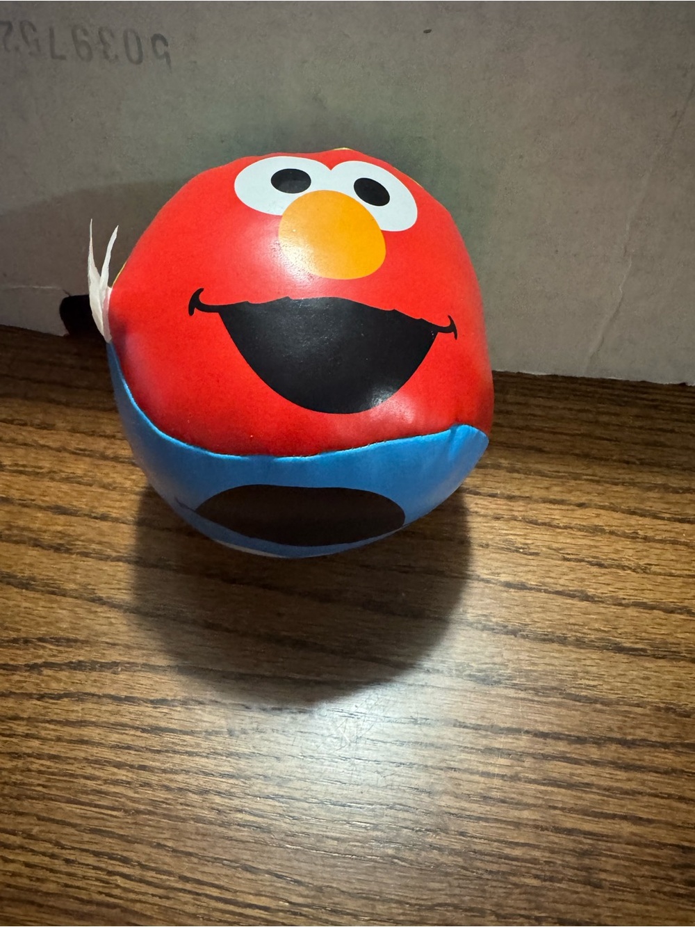 Sesame Street Elmo Red and Blue Plush Ball Toy